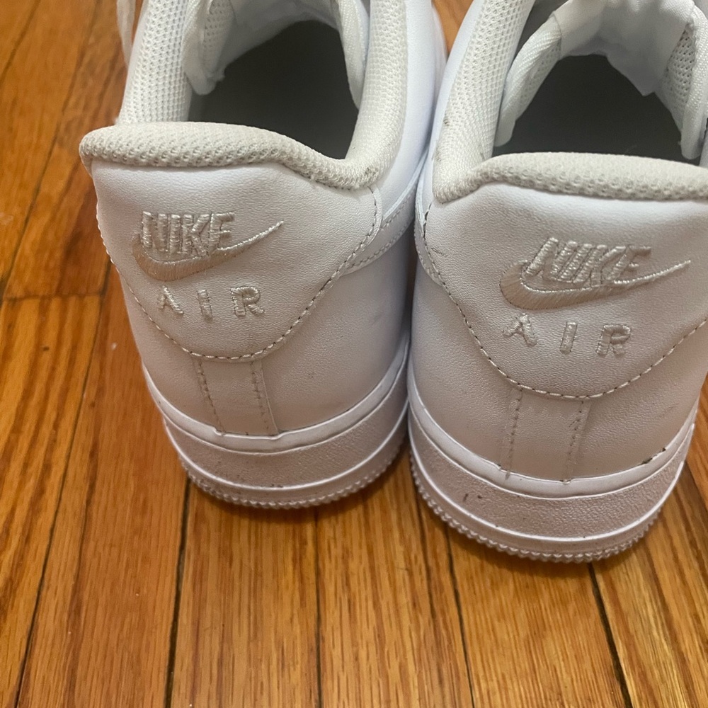 Men's White Sneakers - Picture 2 of 5